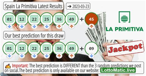 spanish primitiva lottery results